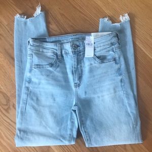 American Eagle super stretch high rise crop